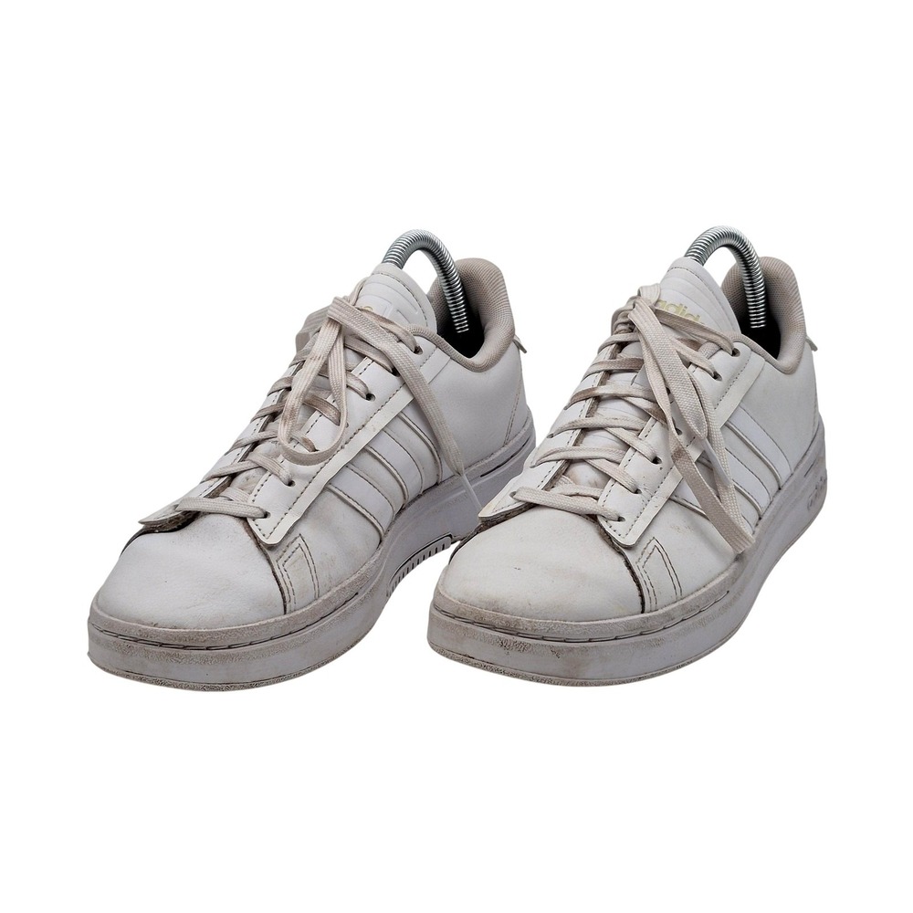 Adidas Cloudfoam Comfort Shoes Womens Size 7 White Athletic Sneakers GX8166
